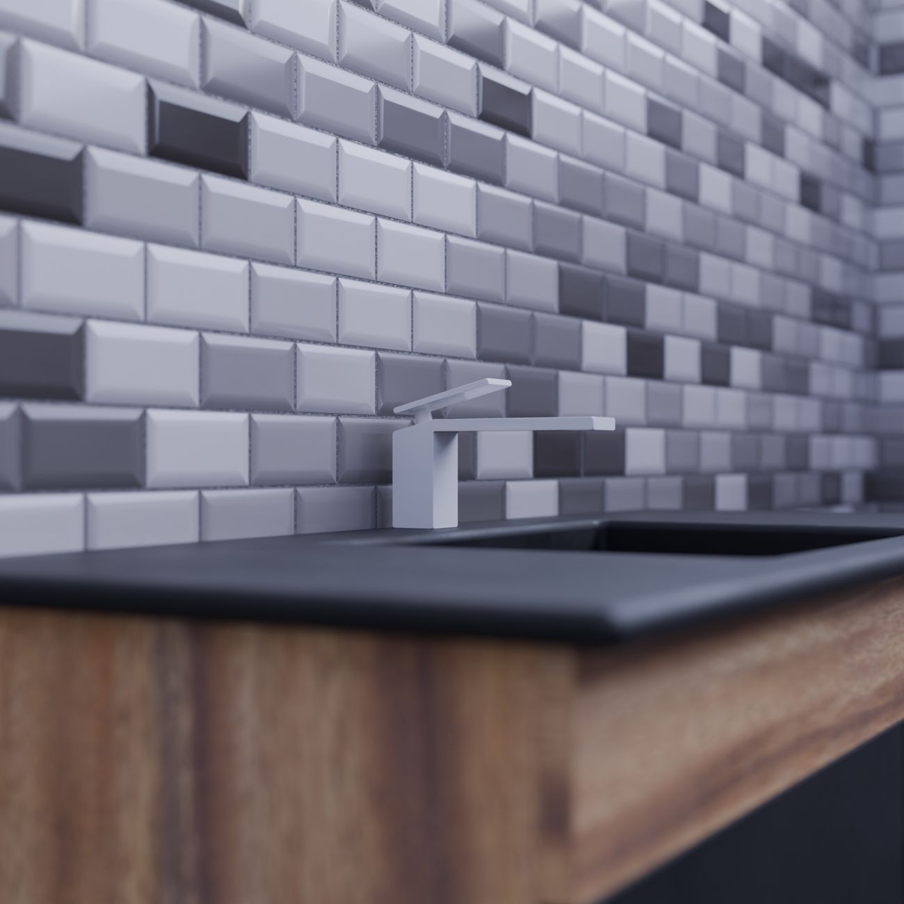 Extension side wall opened with new brickwork laid